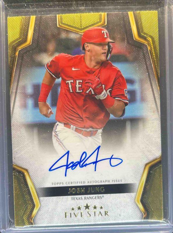 Josh Jung 2024 Topps Five Star #FSA-JJ Base RAW
