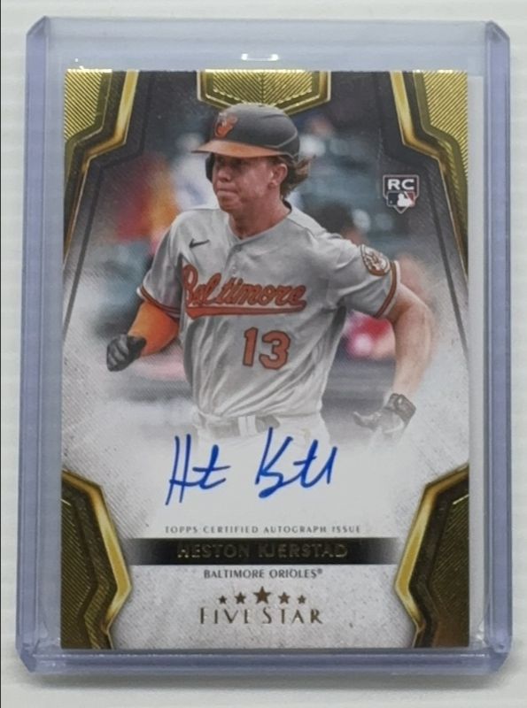 Heston Kjerstad 2024 Topps Five Star #FSA-HK Base Rookie RAW