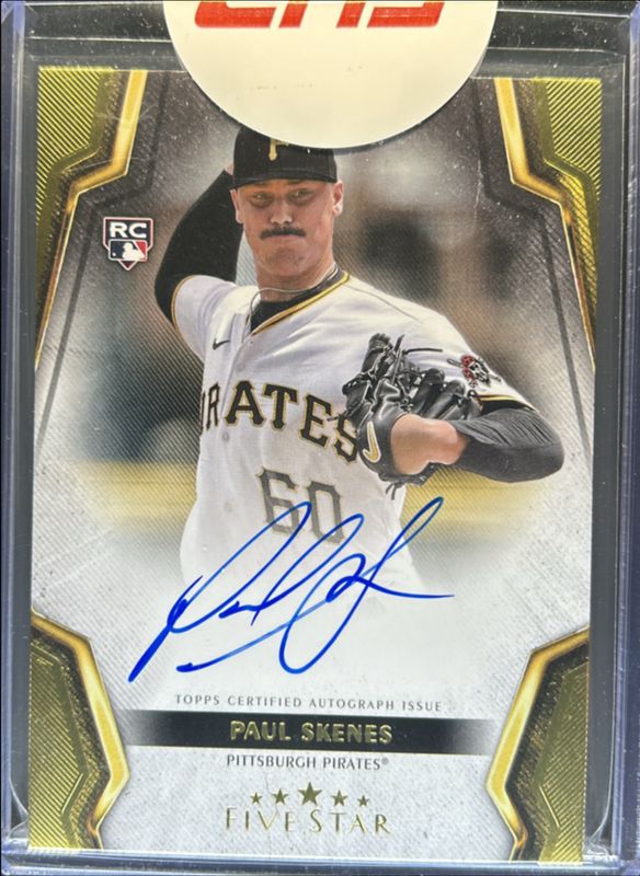 Paul Skenes 2024 Topps Five Star #FSA-PS Base Price Guide - Sports