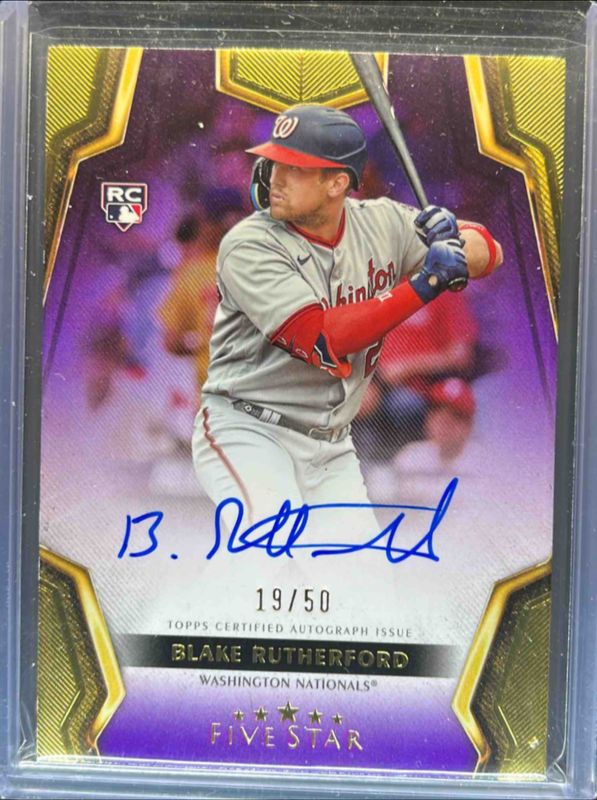 2024 Topps Five Star #FSA-BR Purple /50