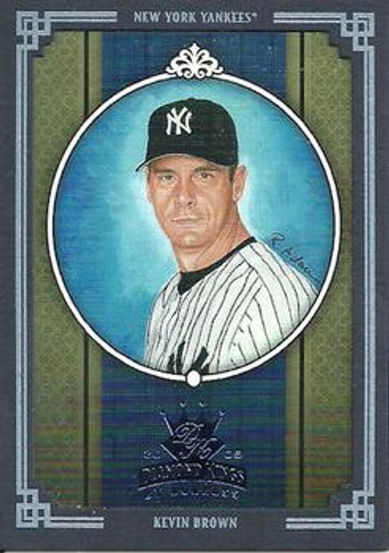 2005 Diamond Kings #158 Framed Blue Black & White /100