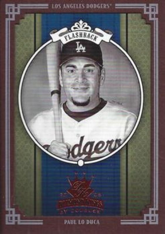 Paul Lo Duca 2005 Diamond Kings #271 Framed Red Black & White RAW
