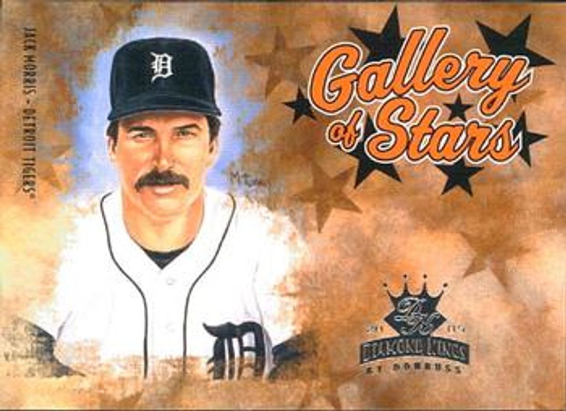 Jack Morris 2005 Diamond Kings #GS-13 Gallery of Stars RAW
