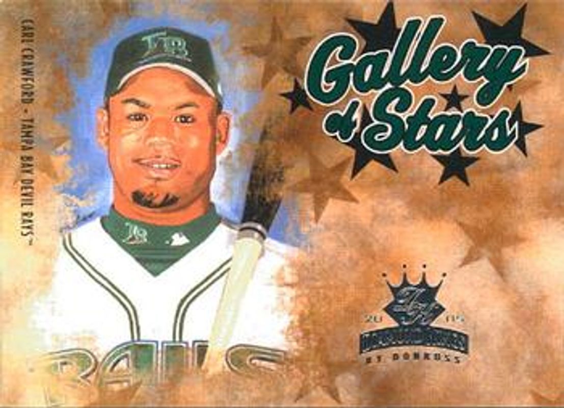 Carl Crawford 2005 Diamond Kings #GS-5 Gallery of Stars RAW