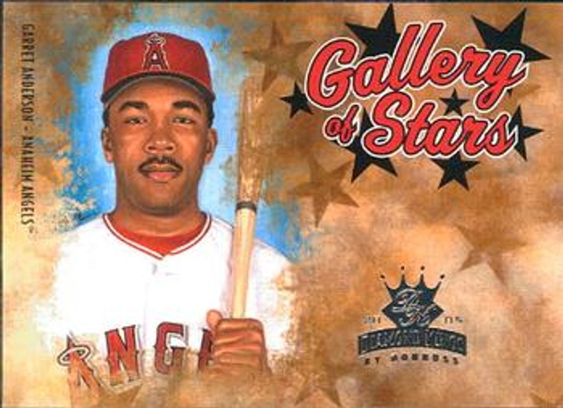 Garret Anderson 2005 Diamond Kings #GS-12 Gallery of Stars RAW