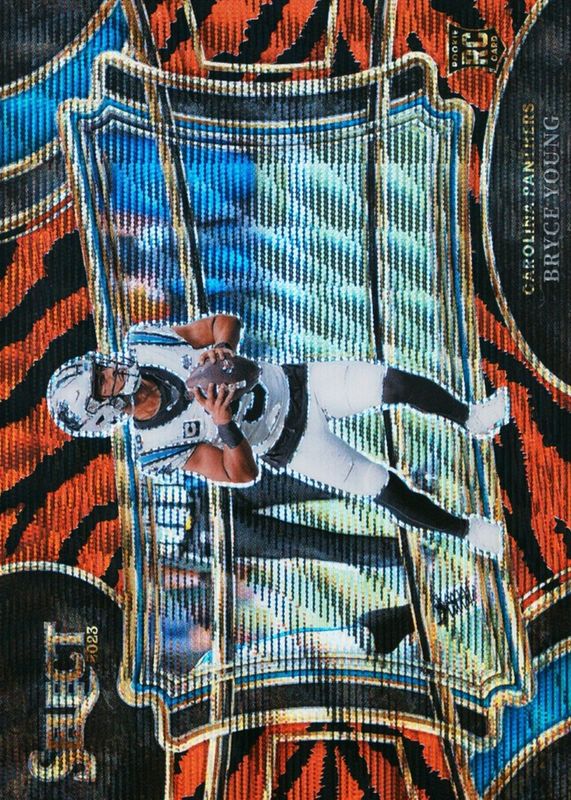 Bryce Young 2023 Select #313 Field Level Tiger /(SSP) Rookie RAW