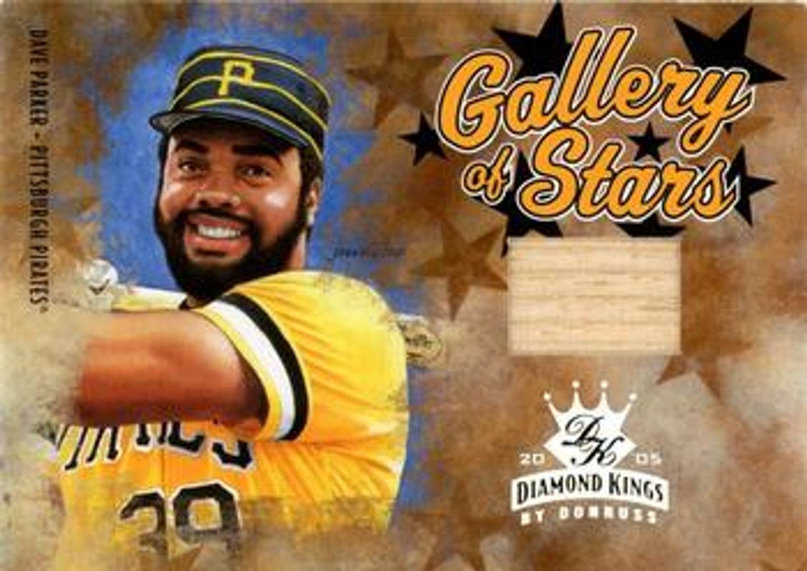 2005 Diamond Kings #GS-9 Gallery of Stars Bat /50