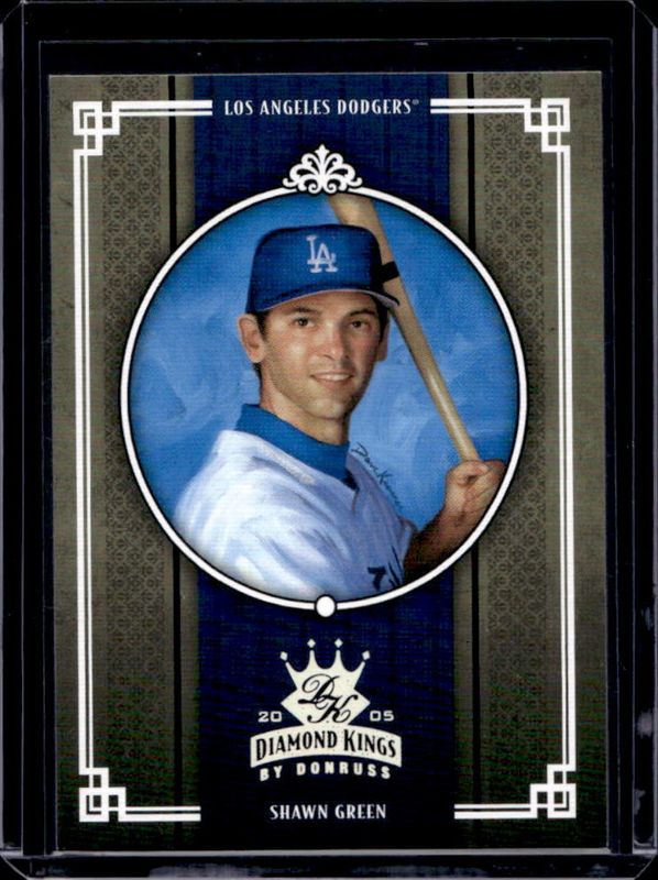 Shawn Green 2005 Diamond Kings #116 Silver /25 RAW