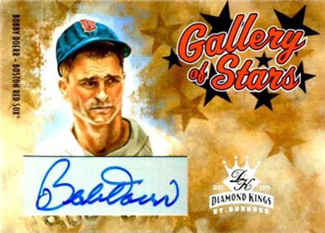 2005 Diamond Kings #GS-3 Gallery of Stars Signatures /100