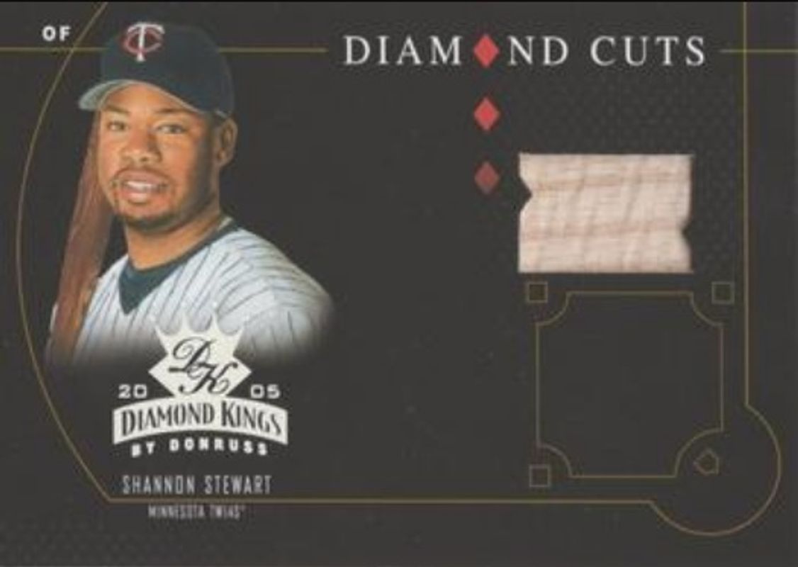 Shannon Stewart 2005 Diamond Kings #DC-44 Diamond Cuts Bat /200 RAW