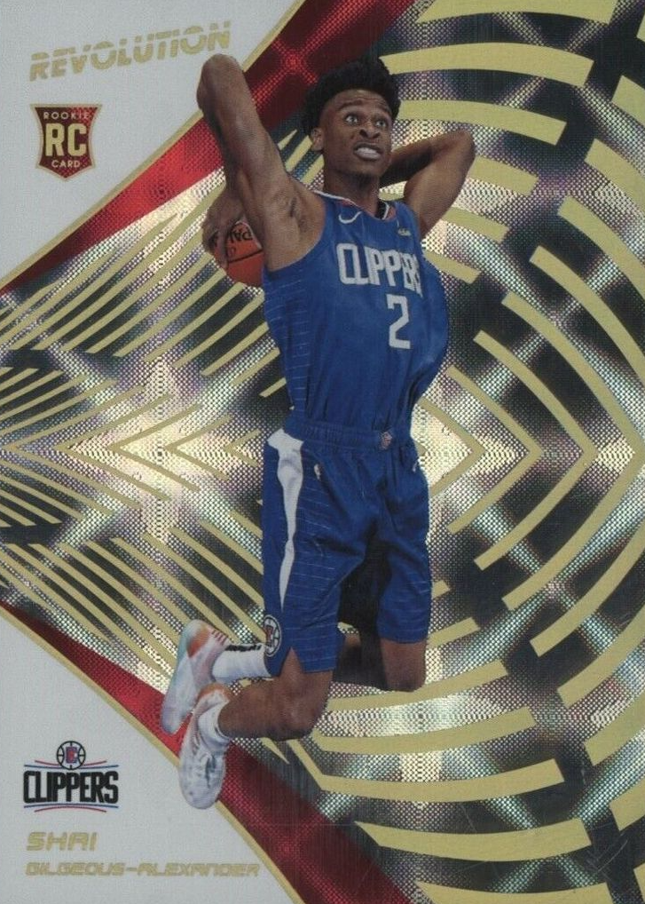 Shai Gilgeous-Alexander 2018 Revolution #103 Galactic /(SSP) Price