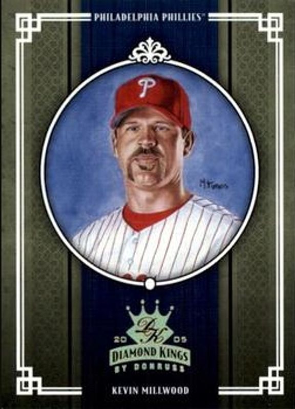 Kevin Millwood 2005 Diamond Kings #173 Gold /10 RAW