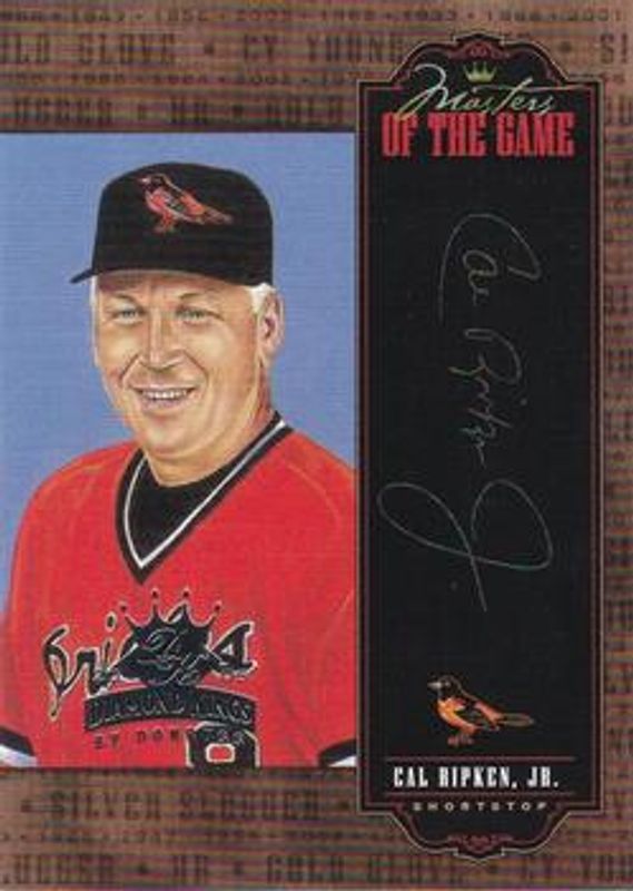 Cal Ripken, Jr. 2005 Diamond Kings #MG-2 Masters of the Game RAW