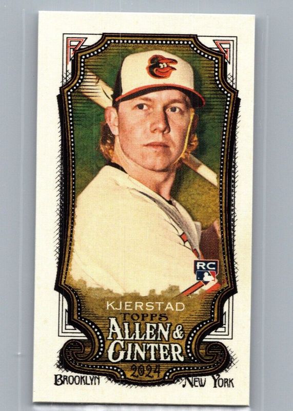 Heston Kjerstad 2024 Topps Allen & Ginter #49 Mini Rookie RAW