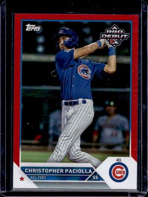 2023 Topps Pro Debut #PD-195 Red /10