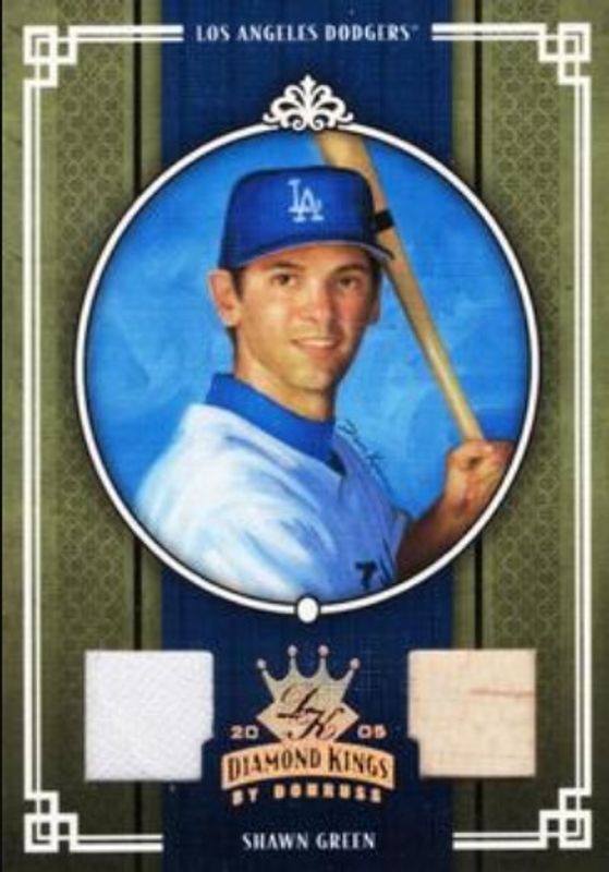 Shawn Green 2005 Diamond Kings #116 Materials - Bronze /200 RAW