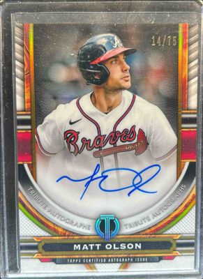 2024 Topps Tribute #TA-MO Tribute Autographs - Gold /75