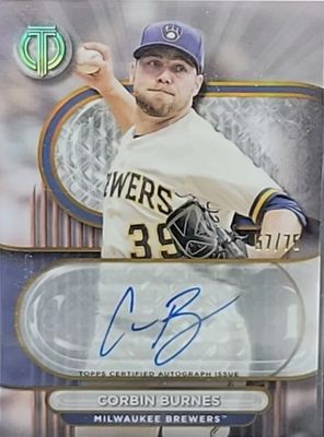 2024 Topps Tribute #TA-CB Tribute Autographs - Gold /75