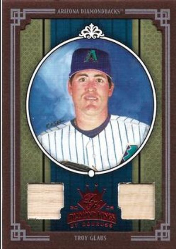 Troy Glaus 2005 Diamond Kings #311 Materials - Framed Red /200 RAW