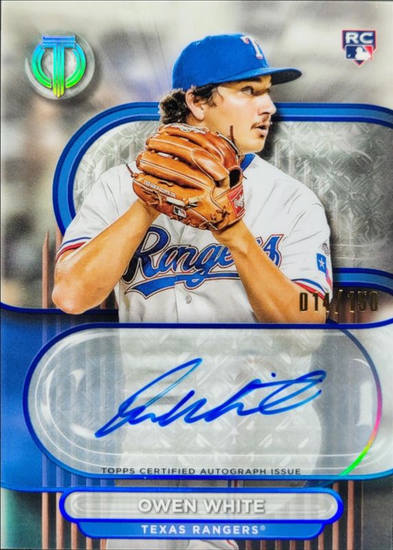 2024 Topps Tribute #TA-WHI Tribute Autographs - Blue /150