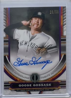 2023 Topps Tribute #TA-GG Autographs - Purple /50