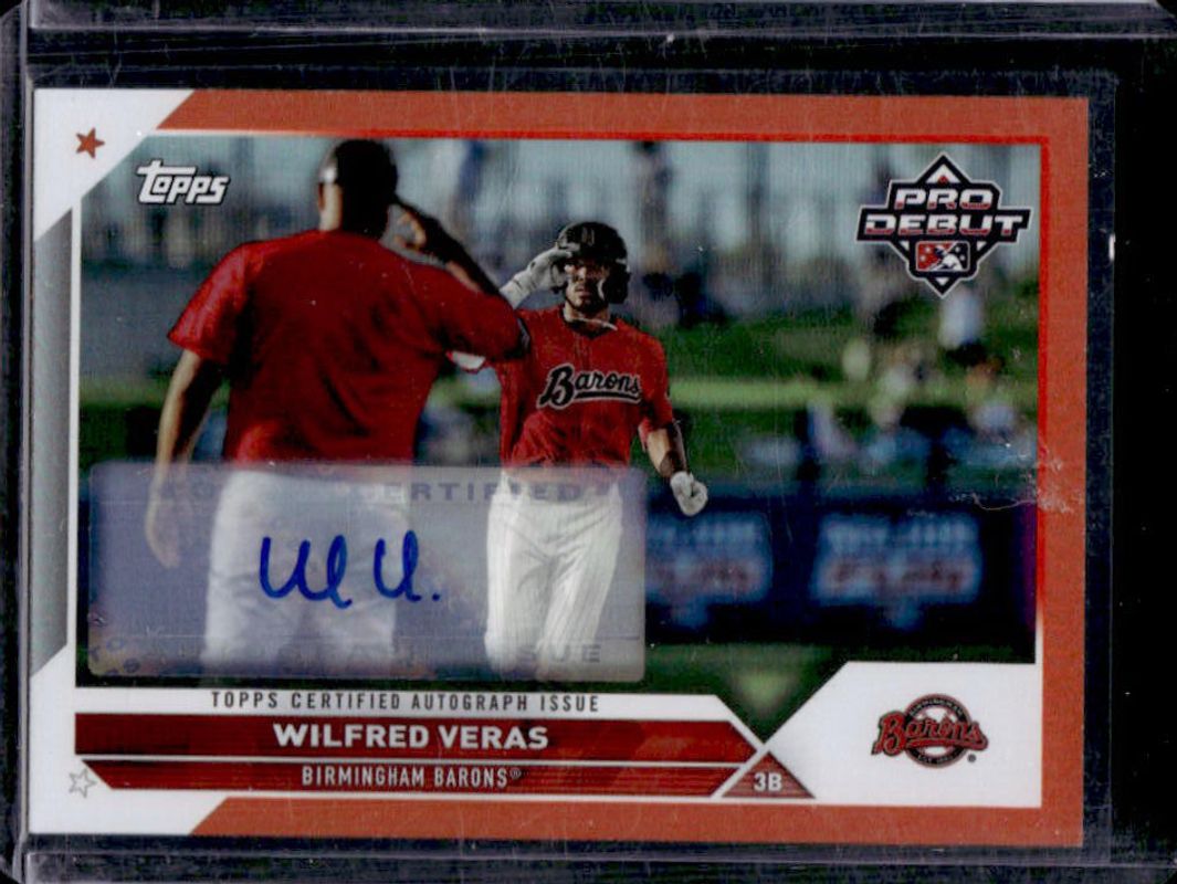 2023 Topps Pro Debut #PD-159 Autographs - Orange /25