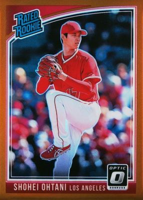 2018 Optic #176 Rated Rookie Variation - Bronze