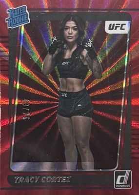 2022 Donruss UFC #210 Holo Red Laser /75