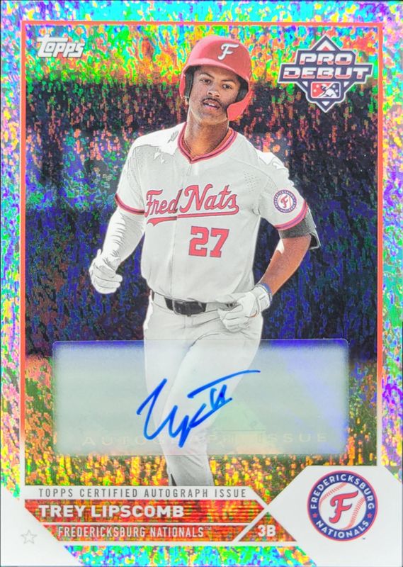 2023 Topps Pro Debut #PD-129 Autographs - Sparkle /199