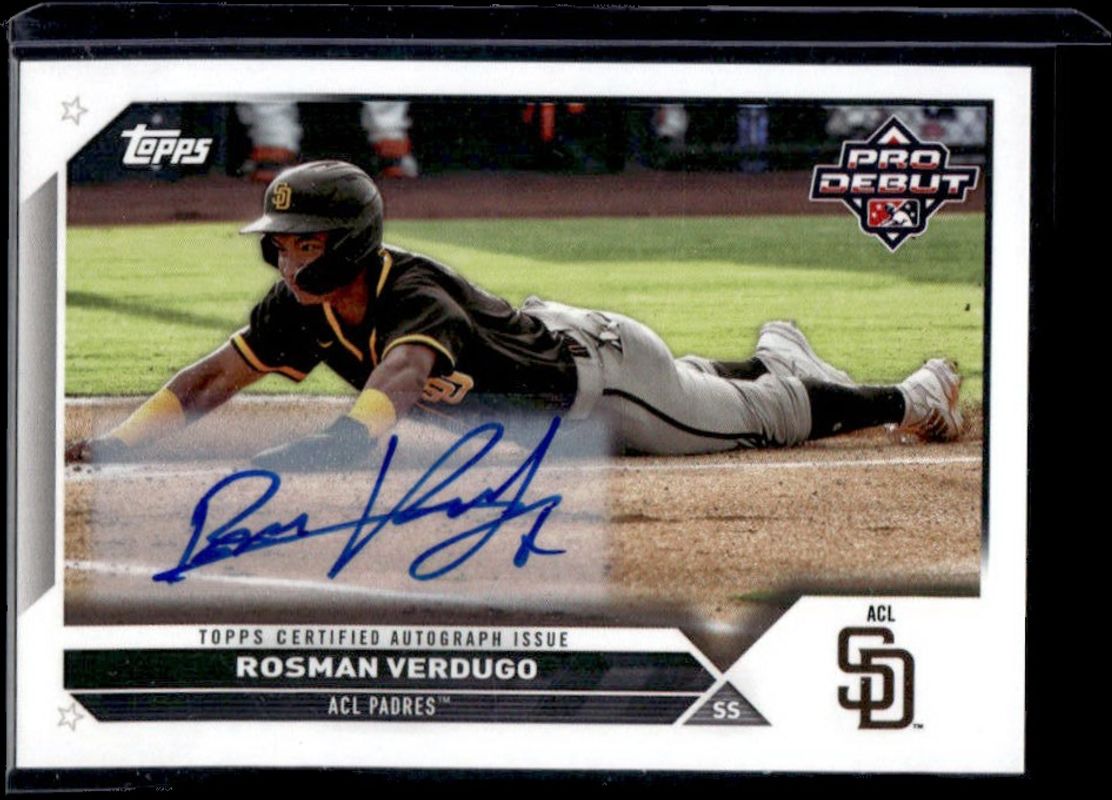 2023 Topps Pro Debut #PD-44 Autographs