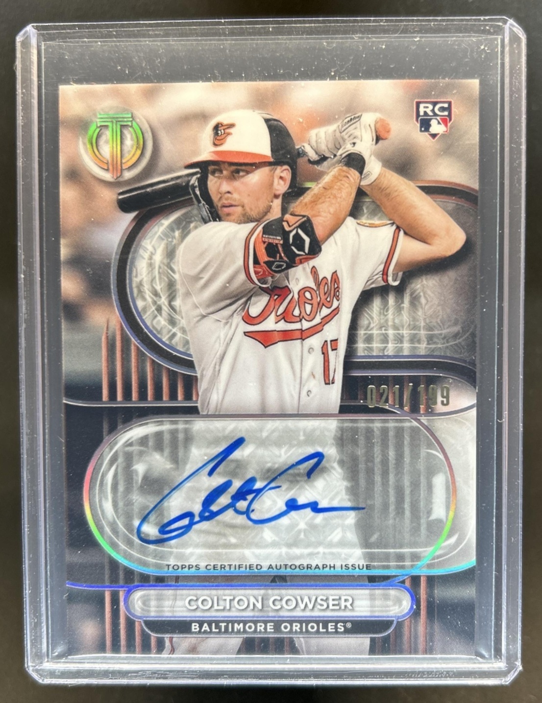 Colton Cowser 2024 Topps Tribute #TA-CC Tribute Autographs /199