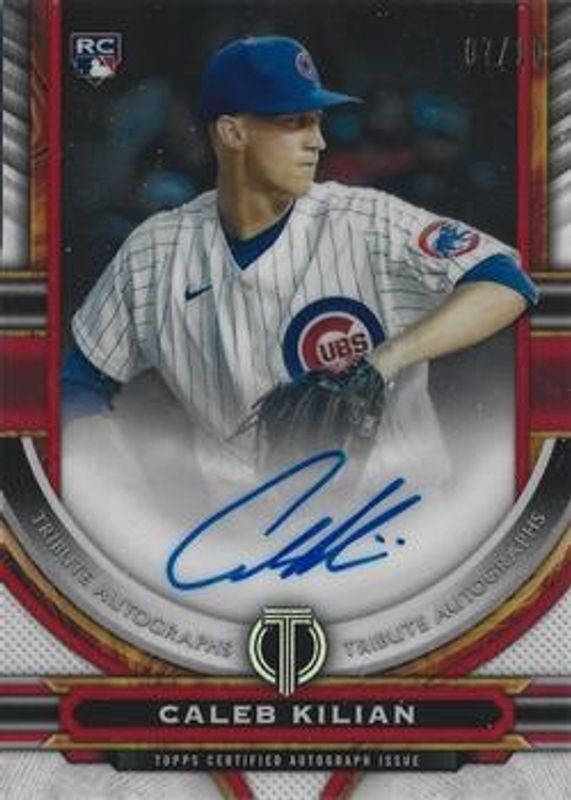 2023 Topps Tribute #TA-CK Autographs - Red /10