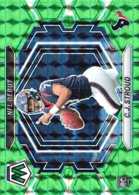 2023 Mosaic #ND-3 NFL Debut - Green