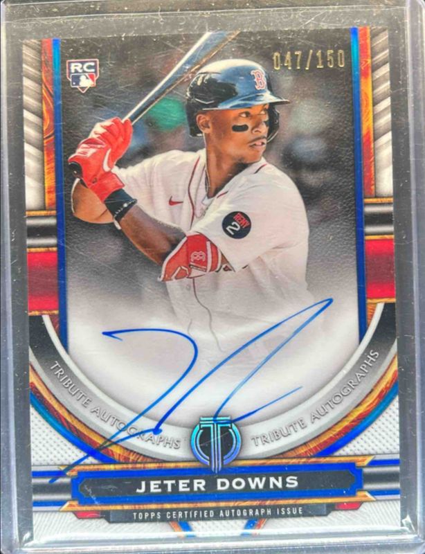 2023 Topps Tribute #TA-JD Autographs - Blue /150