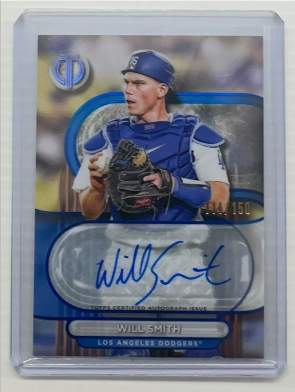 Will Smith 2024 Topps Tribute #TA-WS Tribute Autographs - Blue 