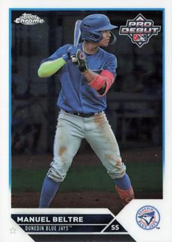Manuel Beltre 2023 Topps Pro Debut #PDC-183 Base Chrome RAW