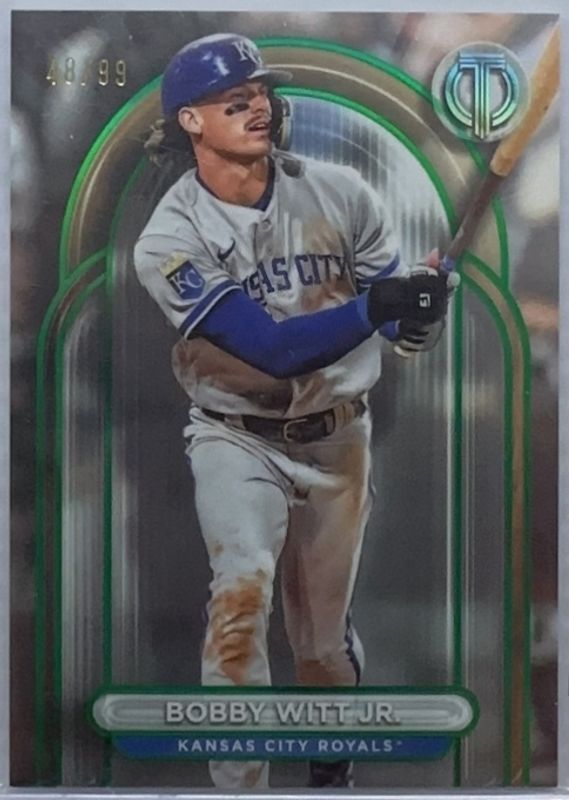 Bobby Witt 2024 Topps Tribute #33 Green /99 RAW