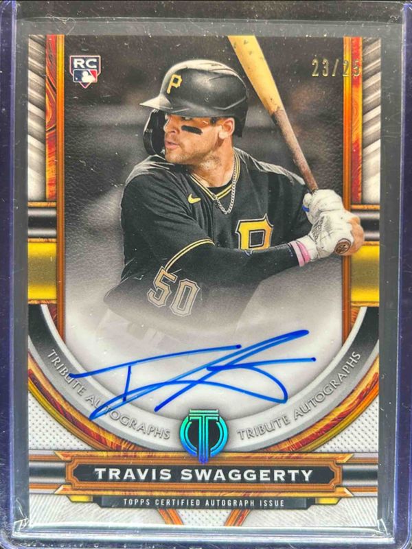 2023 Topps Tribute #TA-TS Autographs - Orange /25