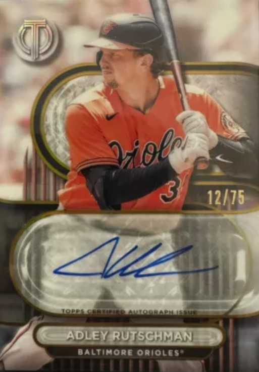 Adley Rutschman 2024 Topps Tribute #TA-AR Tribute Autographs