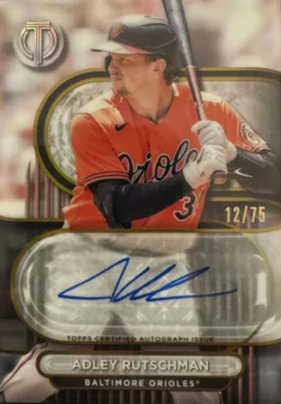 Adley Rutschman 2024 Topps Tribute #TA-AR Tribute Autographs
