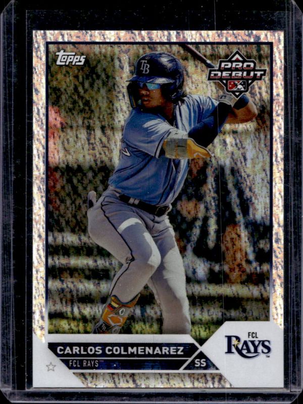 Carlos Colmenarez 2023 Topps Pro Debut #PD-14 Sparkle /175 RAW