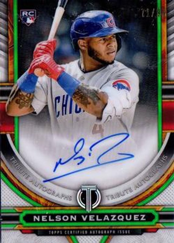 2023 Topps Tribute #TA-NV Autographs - Green /99