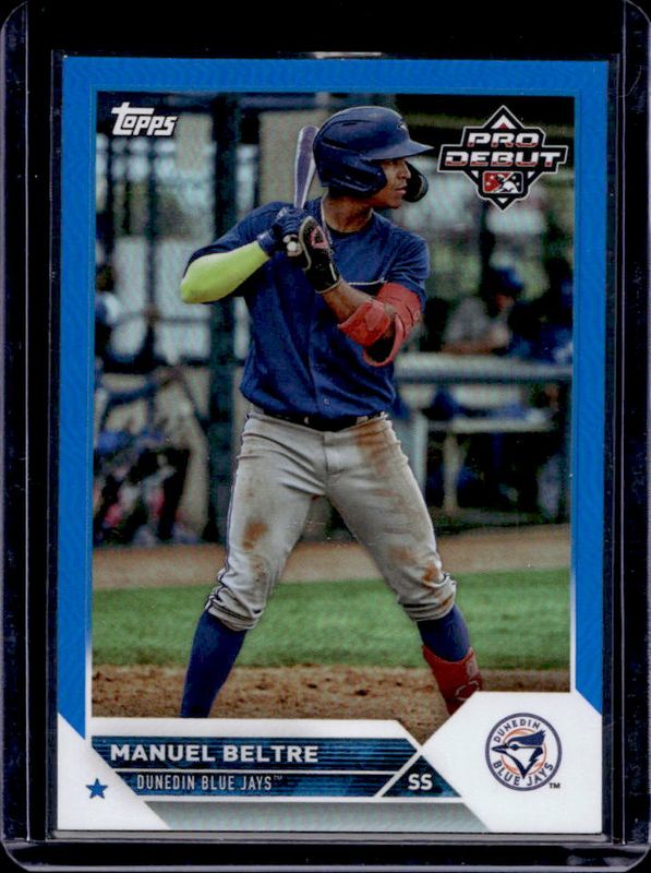 Manuel Beltre 2023 Topps Pro Debut #PD-183 Blue /150 RAW