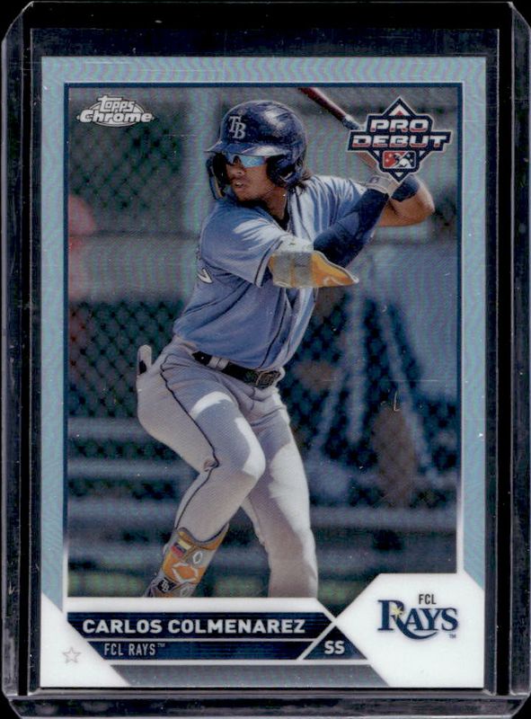 Carlos Colmenarez 2023 Topps Pro Debut #PDC-14 Base Chrome - Refractor /99 RAW