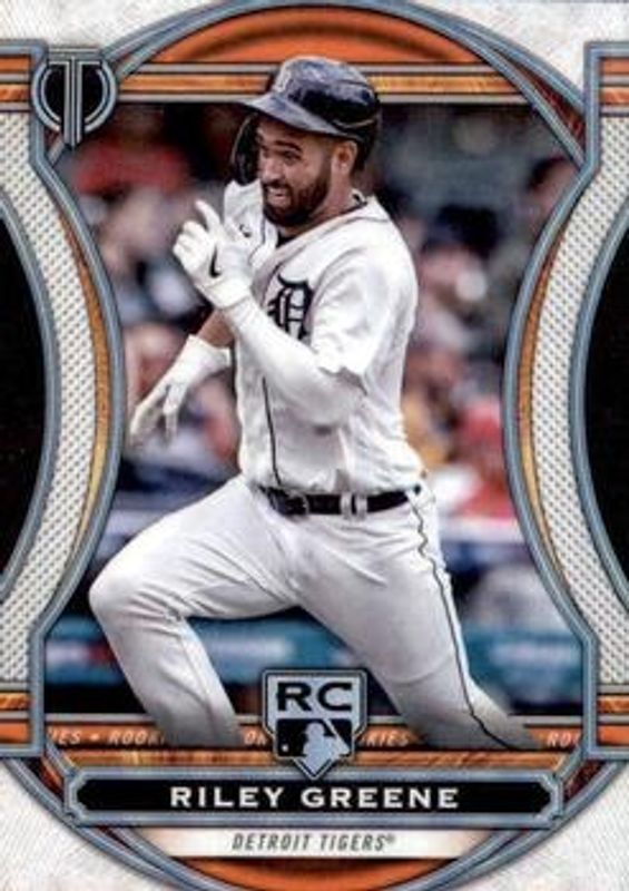 Riley Greene 2023 Topps Tribute #92 Base Rookie RAW