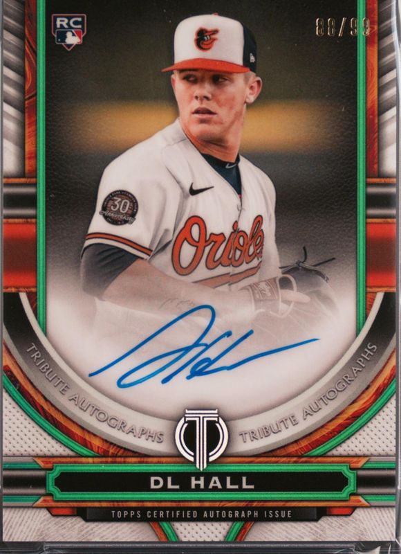 2023 Topps Tribute #TA-DLH Autographs - Green /99