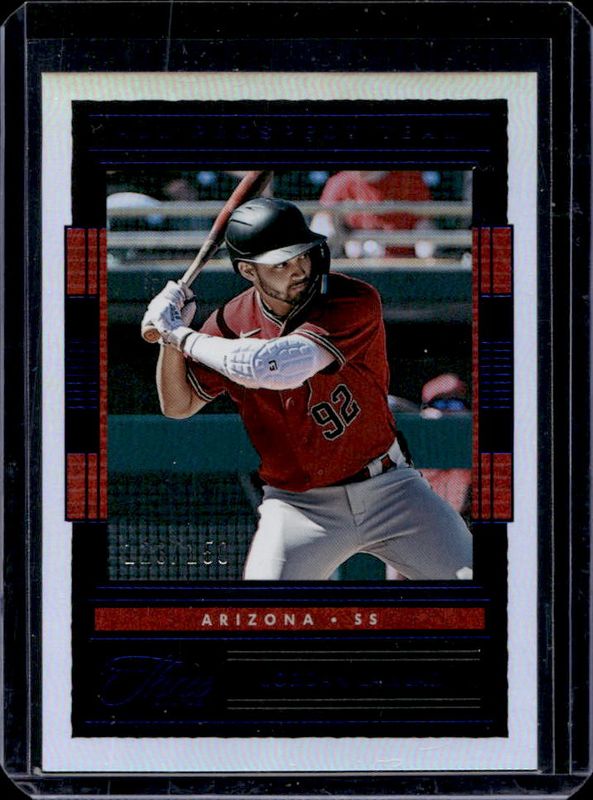 Jordan Lawlar 2023 Panini Three and Two #APT-JL All Prospect Team /150 RAW