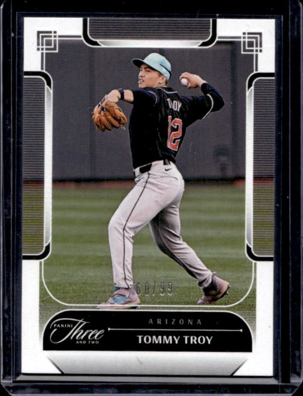 Tommy Troy 2024 Panini Three and Two #55 Base /99 RAW