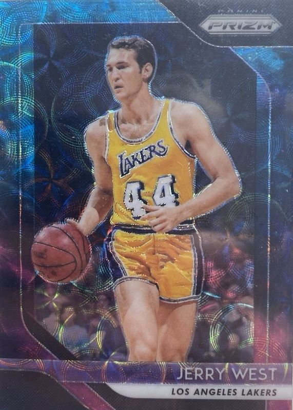 Jerry West 2018 Prizm #145 Choice Nebula /1 RAW