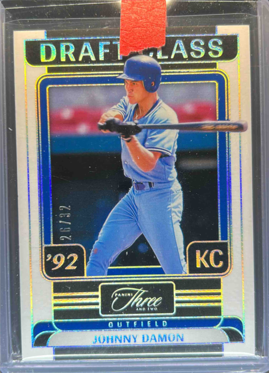 Johnny Damon 2024 Three and Two #27 Draft Class - Full Count /32 Price ...